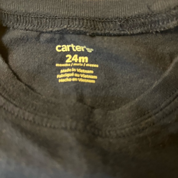 Boys Navy Dinosaur Long Sleeve and Cami Pants 24mt - Picture 3 of 5